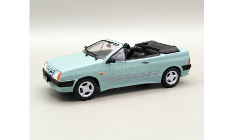 ВАЗ-2108 ’Наташа’ кабриолет (зелёный) DeAgostini М.0105, масштабная модель, scale43