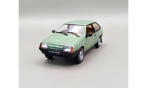 ВАЗ-2108 ’Спутник’ САЛОН! (зелёный) DeAgostini М.0106, масштабная модель, scale43