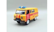 УАЗ-3909 Аварийная газовая служба(жёлтый) DeAgostini М.0165, масштабная модель, scale43