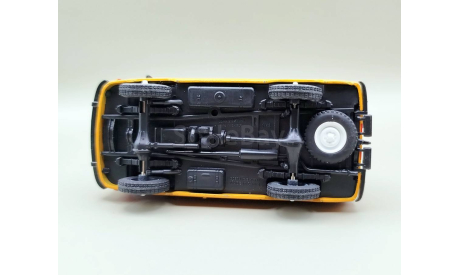 УАЗ-3909 Аварийная служба(жёлтый) DeAgostini М.0165, масштабная модель, scale43