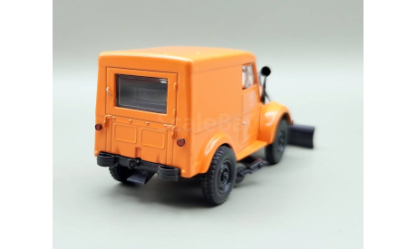 Горький-69 Т-3 тротуароуборочная машина (оранжевый) DeAgostini М.0166, масштабная модель, scale43, ГАЗ