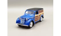 Москвич-400 фургон ’Почта’(синий/коричневый) DeAgostini М.0171, масштабная модель, scale43