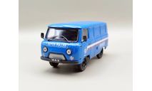 УАЗ-3741 фургон ’Почта России’ (синий) DeAgostini М.0172, масштабная модель, scale43