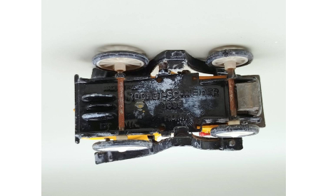 Rochet Schneider 1895 (жёлтый) Рошет RAMI М.0228, масштабная модель, scale43
