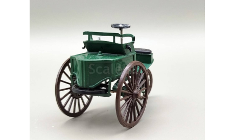 Benz Patent-Motorwagen 1888 (Зелёный) Мерседес М.0229, масштабная модель, Mercedes-Benz, scale43