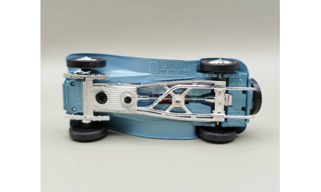 Jaguar SS 100 1938 (голубой) Ягуар IXO М.0238, масштабная модель, IXO Museum (серия MUS), scale43