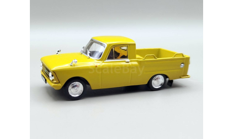 Москвич ИЖ-27151 пикап (жёлтый) DeAgostini  М.0256, масштабная модель, scale43