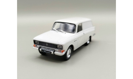 Москвич-2734 фургон (белый) DeAgostini  М.0257, масштабная модель, scale43