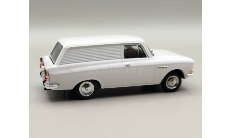 Москвич-2734 фургон (белый) DeAgostini  М.0257, масштабная модель, scale43