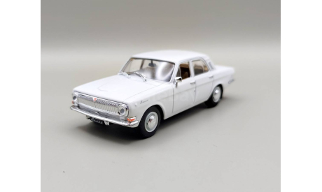 Горький-24 ’Волга’ САЛОН! (белый) DeAgostini М.0273, масштабная модель, scale43, ГАЗ