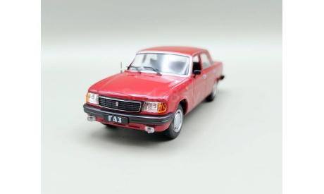 Горький-31029 ’Волга’ (красный) DeAgostini М.0275, масштабная модель, ГАЗ, scale43