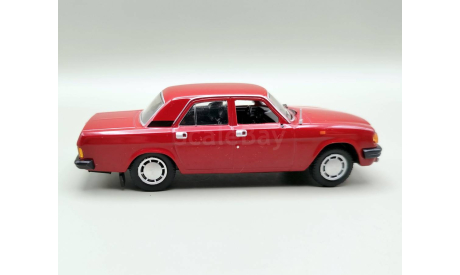 Горький-31029 ’Волга’ (красный) DeAgostini М.0275, масштабная модель, ГАЗ, scale43