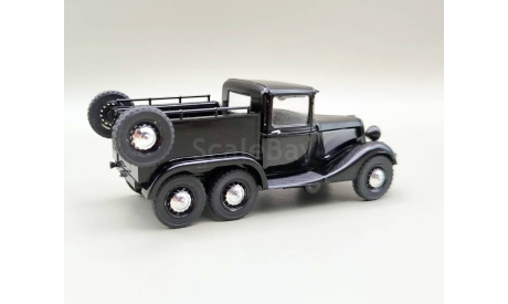 Горький-21 опытный пикап (чёрный) DeAgostini М.0279, масштабная модель, ГАЗ, scale43
