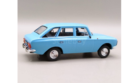 Москвич ИЖ-21251 КОМБИ (голубой) DeAgostini М.0302, масштабная модель, scale43