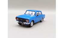 Москвич ИЖ-412-028 САЛОН! (синий) DeAgostini М.0303, масштабная модель, scale43