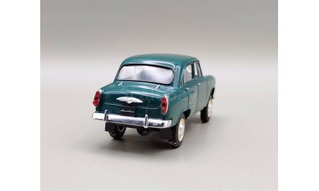 Москвич-410 САЛОН! (т.зелёный) DeAgostini М.0322, масштабная модель, scale43