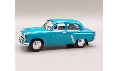 Москвич-402 САЛОН! (бирюзовый) DeAgostini М.0323, масштабная модель, scale43