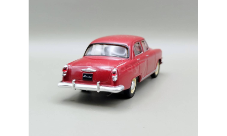 Горький-21 САЛОН! (красный) DeAgostini М.0336, масштабная модель, scale43, ГАЗ