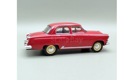 Горький-21 САЛОН! (красный) DeAgostini М.0336, масштабная модель, scale43, ГАЗ