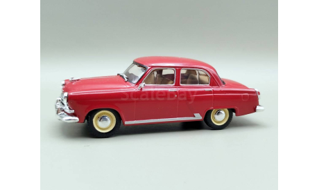 Горький-21 САЛОН! (красный) DeAgostini М.0336, масштабная модель, scale43, ГАЗ