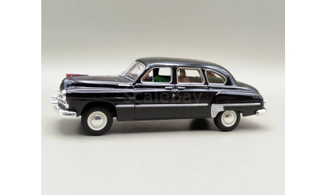 Горький-12 лимузин САЛОН! (чёрный) DeAgostini М.0339, масштабная модель, scale43, ГАЗ