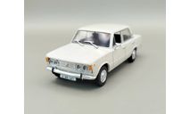 Polski Fiat 125P (белый) Фиат DeAgostini М.0359, масштабная модель, scale43