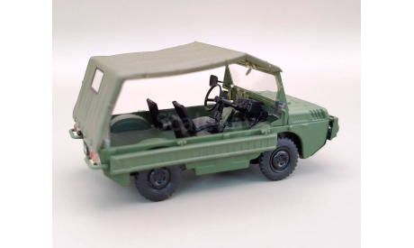 ЛУАЗ-967М ’Волынь’ амфибия (зелёный) DeAgostini М.0360, масштабная модель, scale43