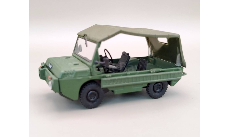 ЛУАЗ-967М ’Волынь’ амфибия (зелёный) DeAgostini М.0360, масштабная модель, scale43