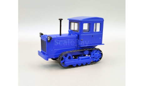 Трактор КД-35 гусеничный (т.синий) Hachette  М.0380, масштабная модель, scale43