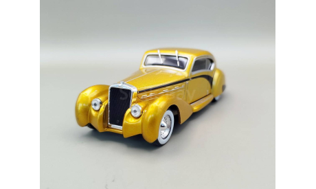 Delage D8 120 1937 (золотой) Деладж Amercom  М.0388, масштабная модель, scale43