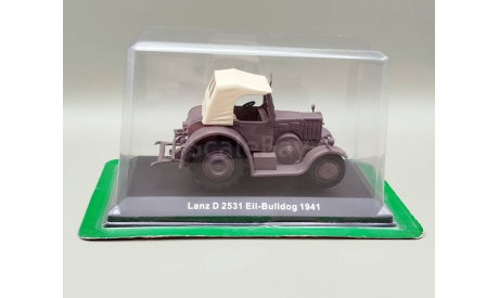 Трактор Lanz D 2531 Eil-Bulldog 1941 (серый) Hachette  М.0398, масштабная модель, scale43, Е Bulldog