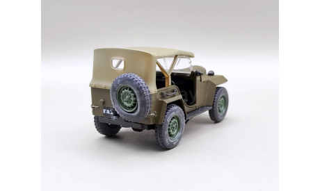 Горький-67Б с тентом (т.зелёный) DeAgostini  М.0425, масштабная модель, ГАЗ, scale43