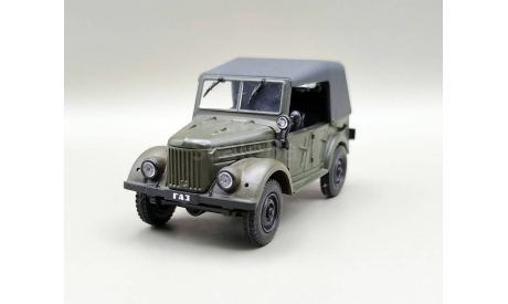Горький-69А с тентом (т.зелёный) DeAgostini  М.0428, масштабная модель, scale43, ГАЗ