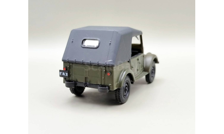 Горький-69А с тентом (т.зелёный) DeAgostini  М.0428, масштабная модель, scale43, ГАЗ