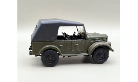 Горький-69А с тентом (т.зелёный) DeAgostini  М.0428, масштабная модель, scale43, ГАЗ