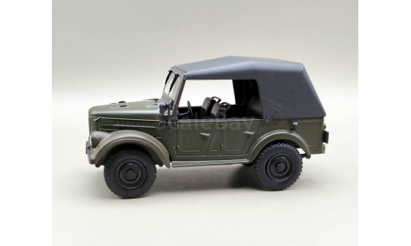 Горький-69А с тентом (т.зелёный) DeAgostini  М.0428, масштабная модель, scale43, ГАЗ