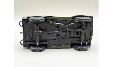 Горький-69А с тентом (т.зелёный) DeAgostini  М.0428, масштабная модель, scale43, ГАЗ