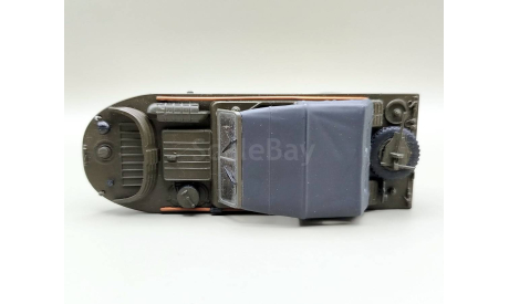 Горький-46 амфибия с тентом (т.зелёный) DeAgostini  М.0429, масштабная модель, scale43, ГАЗ