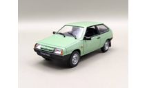 ВАЗ-2108 ’Спутник’ (зелёный) DeAgostini М.0431, масштабная модель, scale43