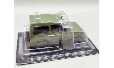 УАЗ-3171 опытный (т.зелёный) DeAgostini  М.0445, масштабная модель, scale43