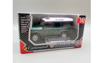 Land Rover Defender 5 дверей (т.зелёный/белый) Ленд Ровер Cararama  М.0460, масштабная модель, Bauer/Cararama/Hongwell, scale43