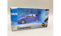 VW Polo IV 2001 (синий) Фольксваген Cararama  М.0473, масштабная модель, Bauer/Cararama/Hongwell, scale43, Volkswagen