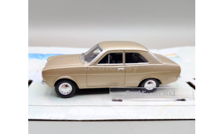 Ford Escort MKII (золотой) Форд Cararama  М.0482, масштабная модель, Bauer/Cararama/Hongwell, scale43