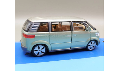 VW Microbus 2001 Concept (зелёный) Фольксваген Cararama  М.0485, масштабная модель, Bauer/Cararama/Hongwell, scale43, Volkswagen