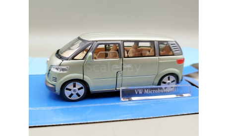 VW Microbus 2001 Concept (зелёный) Фольксваген Cararama  М.0485, масштабная модель, Bauer/Cararama/Hongwell, scale43, Volkswagen