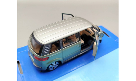 VW Microbus 2001 Concept (зелёный) Фольксваген Cararama  М.0485, масштабная модель, Bauer/Cararama/Hongwell, scale43, Volkswagen