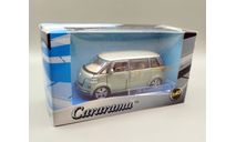 VW Microbus 2001 Concept (зелёный) Фольксваген Cararama  М.0485, масштабная модель, Bauer/Cararama/Hongwell, scale43, Volkswagen