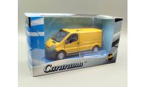 Renault Trafic Van 2001 грузовой фургон (жёлтый) Рено Cararama  М.0487, масштабная модель, Bauer/Cararama/Hongwell, scale43