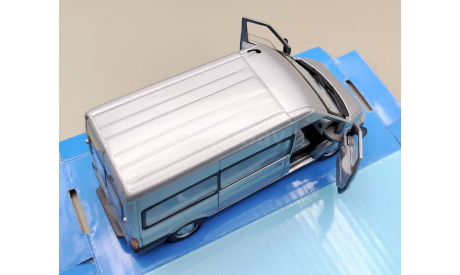Ford Transit V Mini Bus 2000 (серебристый) Форд Cararama  М.0489, масштабная модель, Bauer/Cararama/Hongwell, scale43
