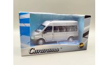 Ford Transit V Mini Bus 2000 (серебристый) Форд Cararama  М.0489, масштабная модель, Bauer/Cararama/Hongwell, scale43